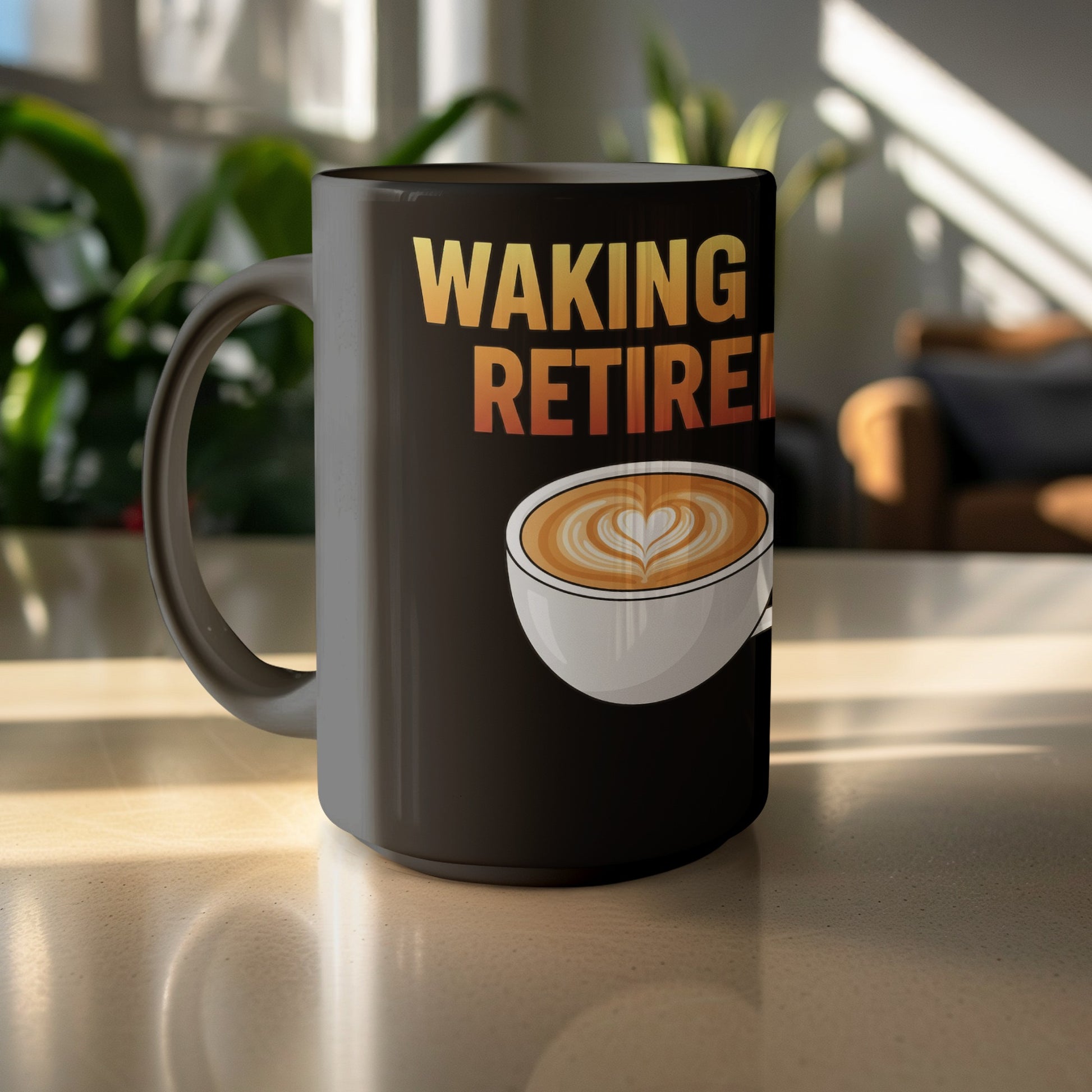 Waking Retired Coffee Mug For Relaxing Mornings