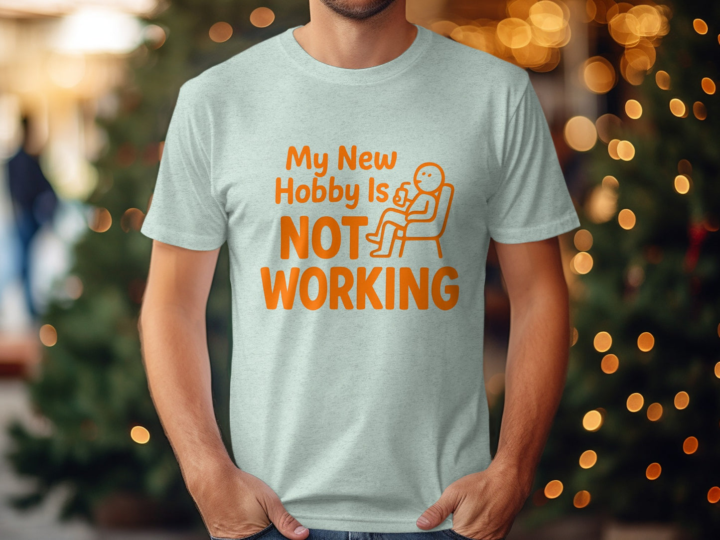 My New Hobby Is Not Working | Funny Retirement Saying | Soft Color Bella T-Shirts - Retiree Gifts Retirement Party