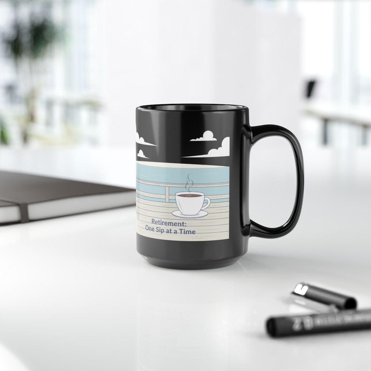Retirement One Sip at a Time Coffee Mug Gift