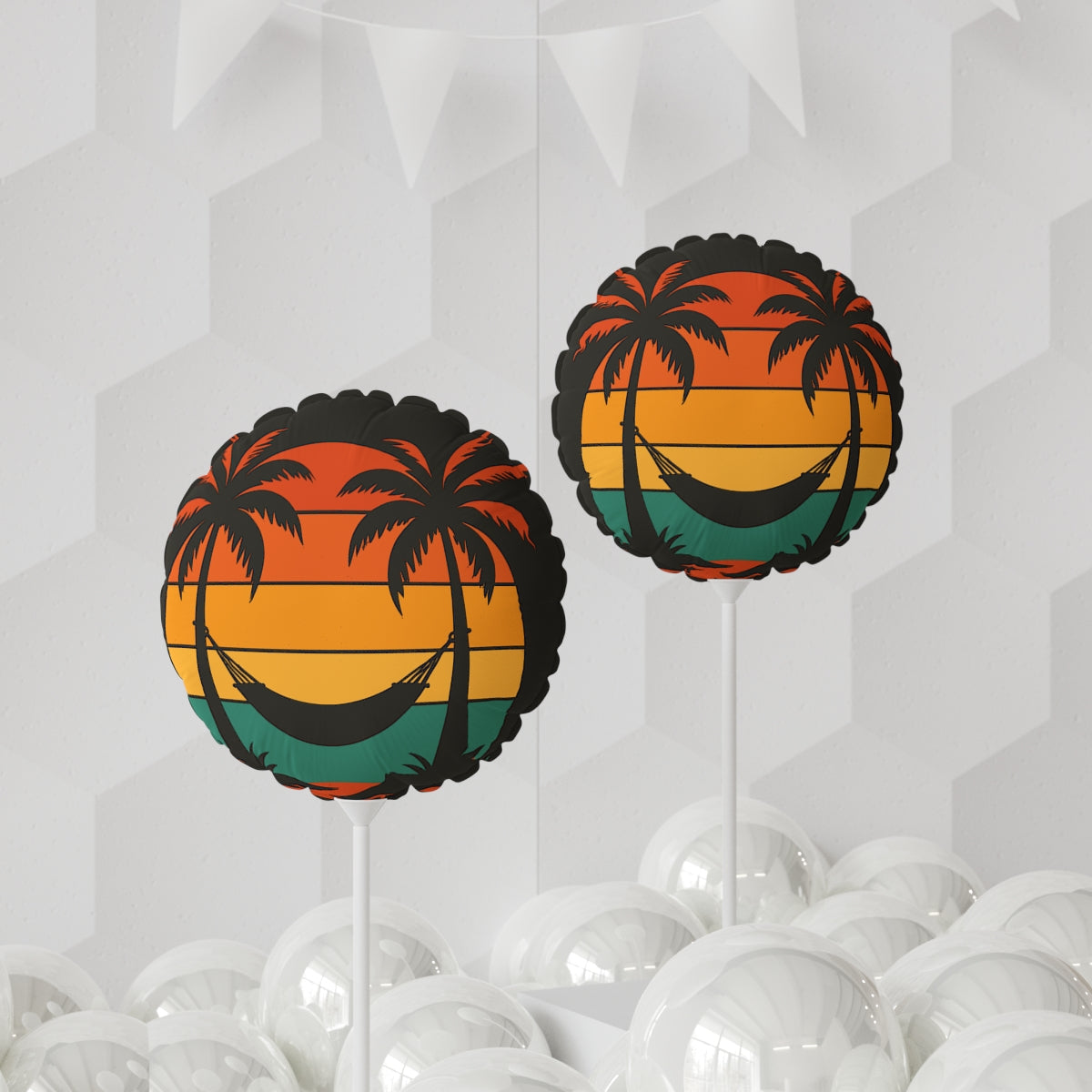 Retirement is a Beach | Living the Dream | Welcome to the beach retirement life on Mylar Ballons 11in or 22in - Retiree Gifts Retirement Party