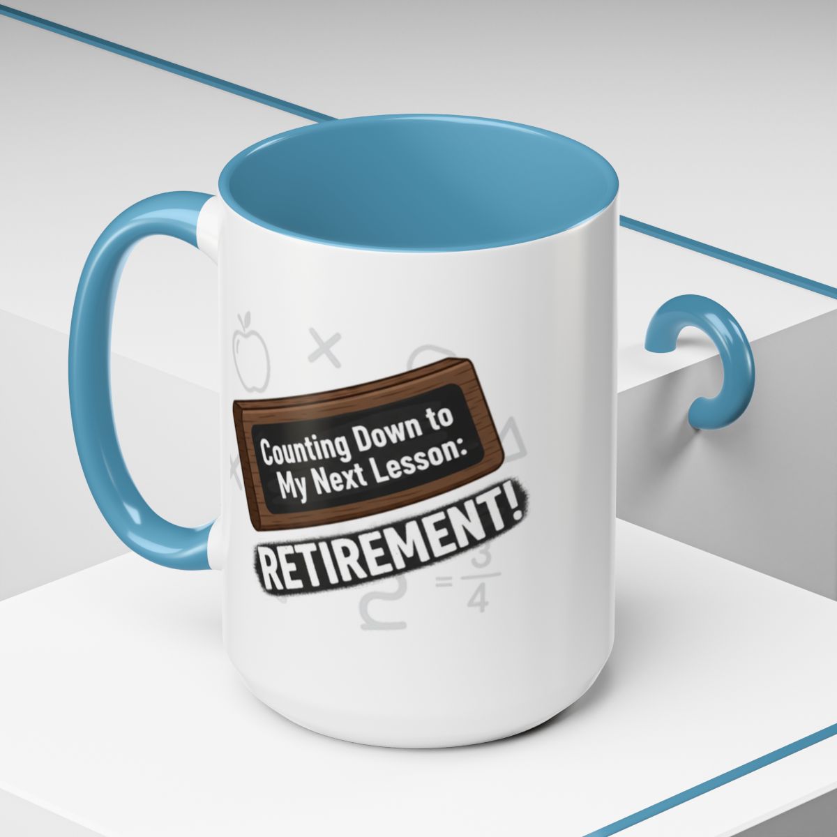 Counting Down to My Next Lesson | Retirement Gold Silver Black or Access Mugs - Retiree Gifts Retirement Party