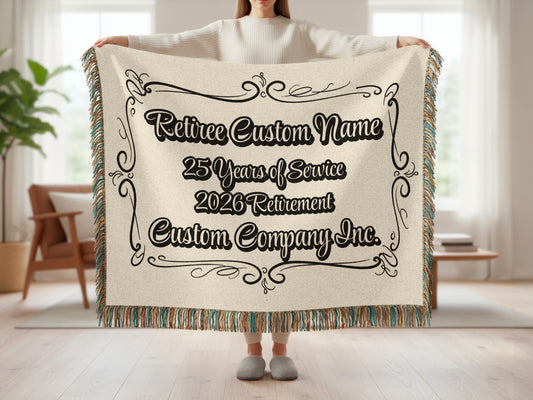 Retiree Custom Name 25 Years of Service Dedication product