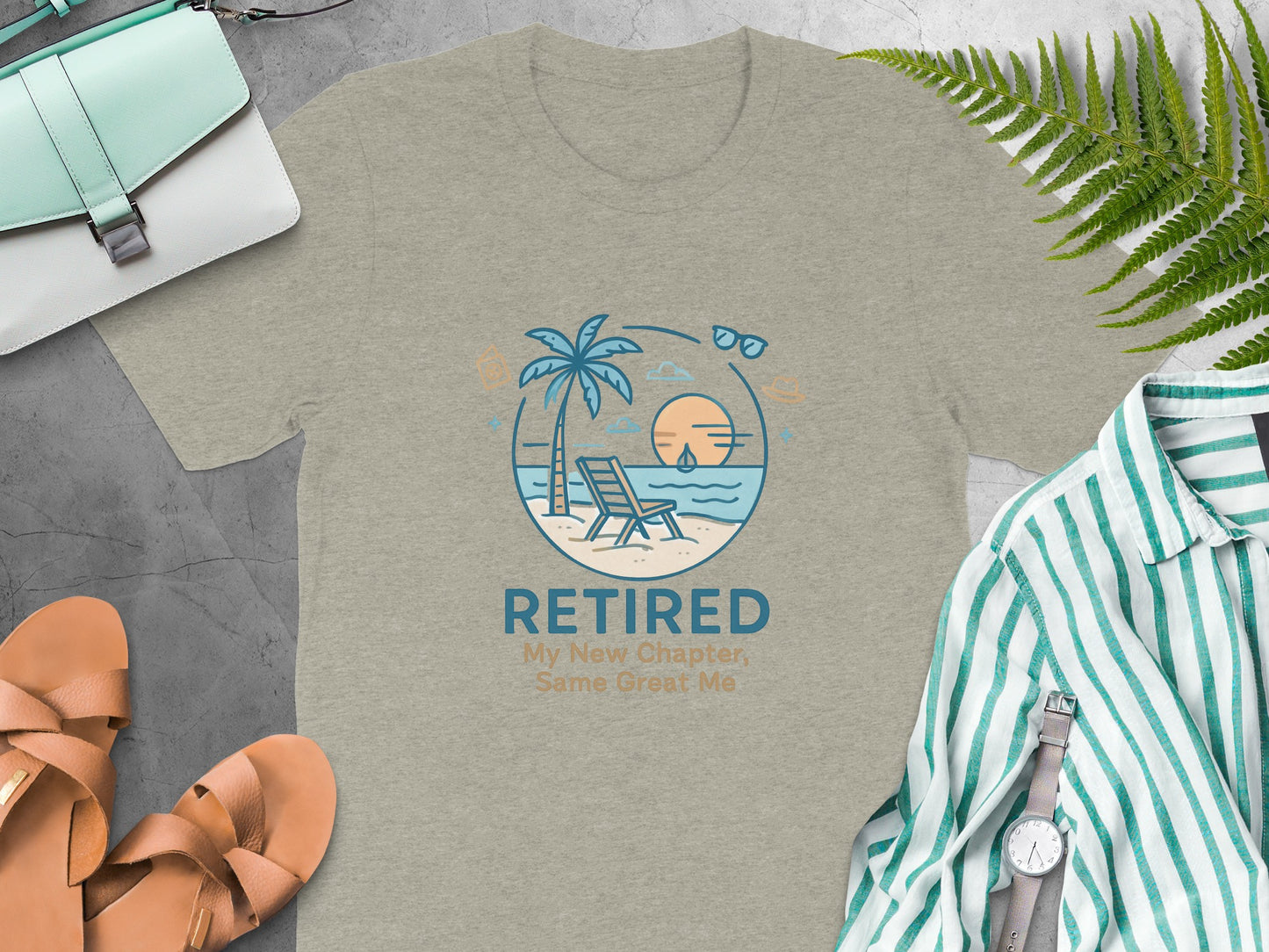 Retired My New Chapter Same Great Me | Retirement Gift | Soft Color Bella T-Shirts - Retiree Gifts Retirement Party