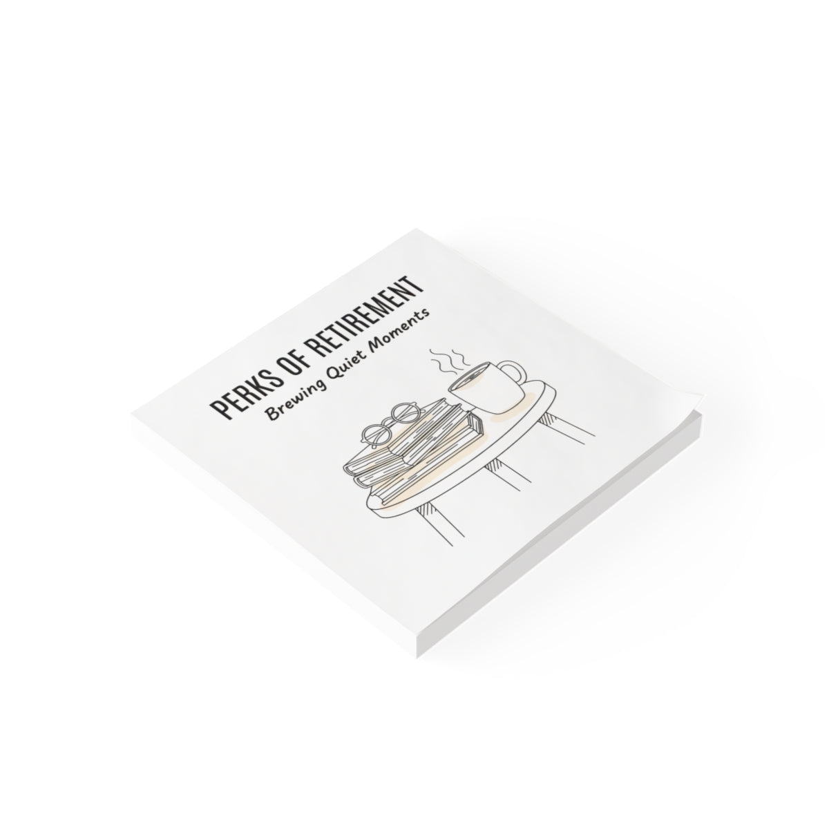 Perks Of Retirement Brewing Quiet Moments Print