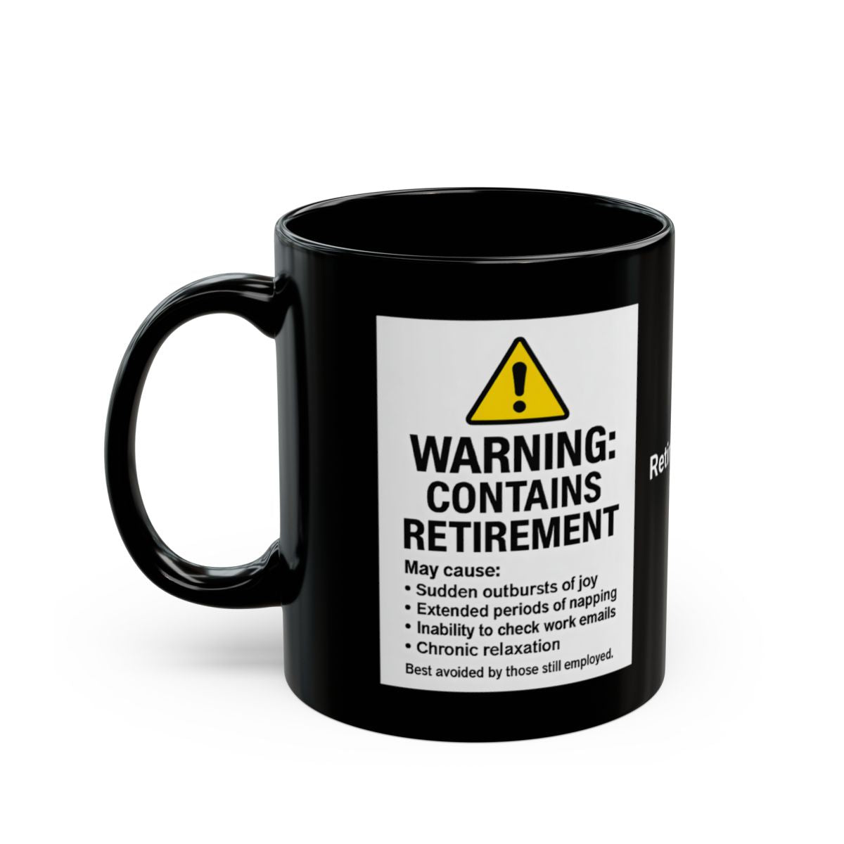 Warning Contains Retirement Funny Coffee Mug