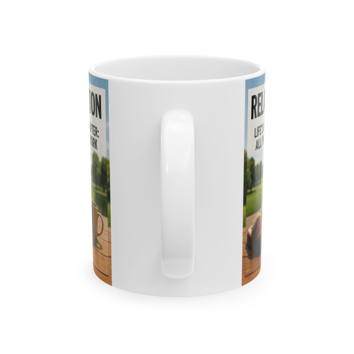 Relaxation Enjoy Sunrise With Nature Mug