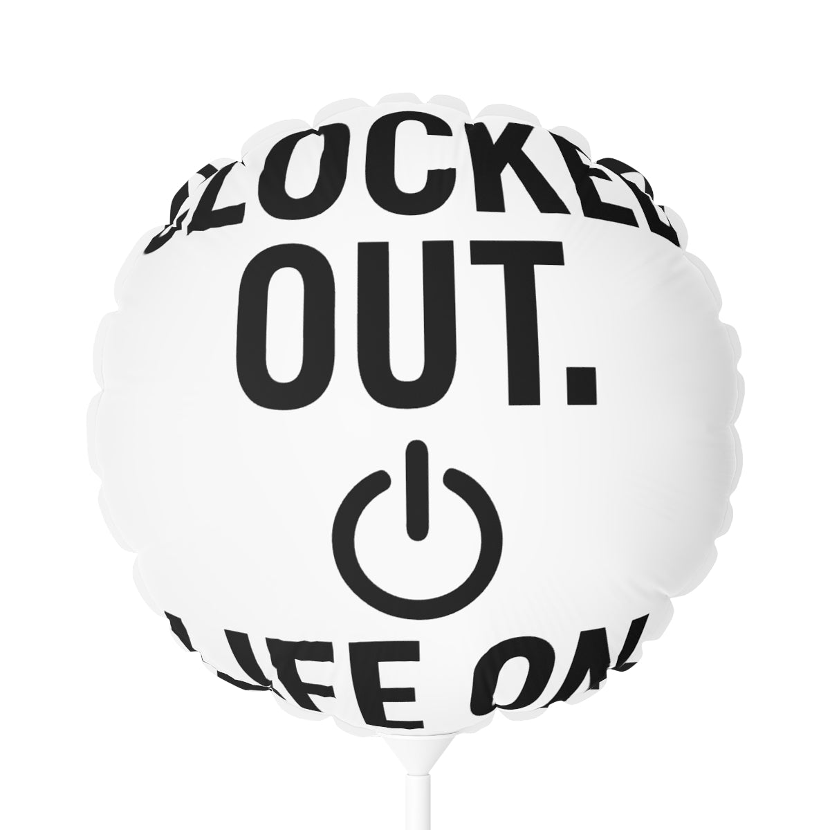 Clocked Out Life On | Retirement Celebration Surprise | This Mylar balloons 11in or 22in - Retiree Gifts Retirement Party