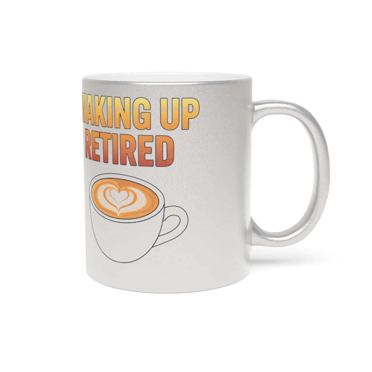 Waking Up Retired Coffee Mug for Morning Relaxation