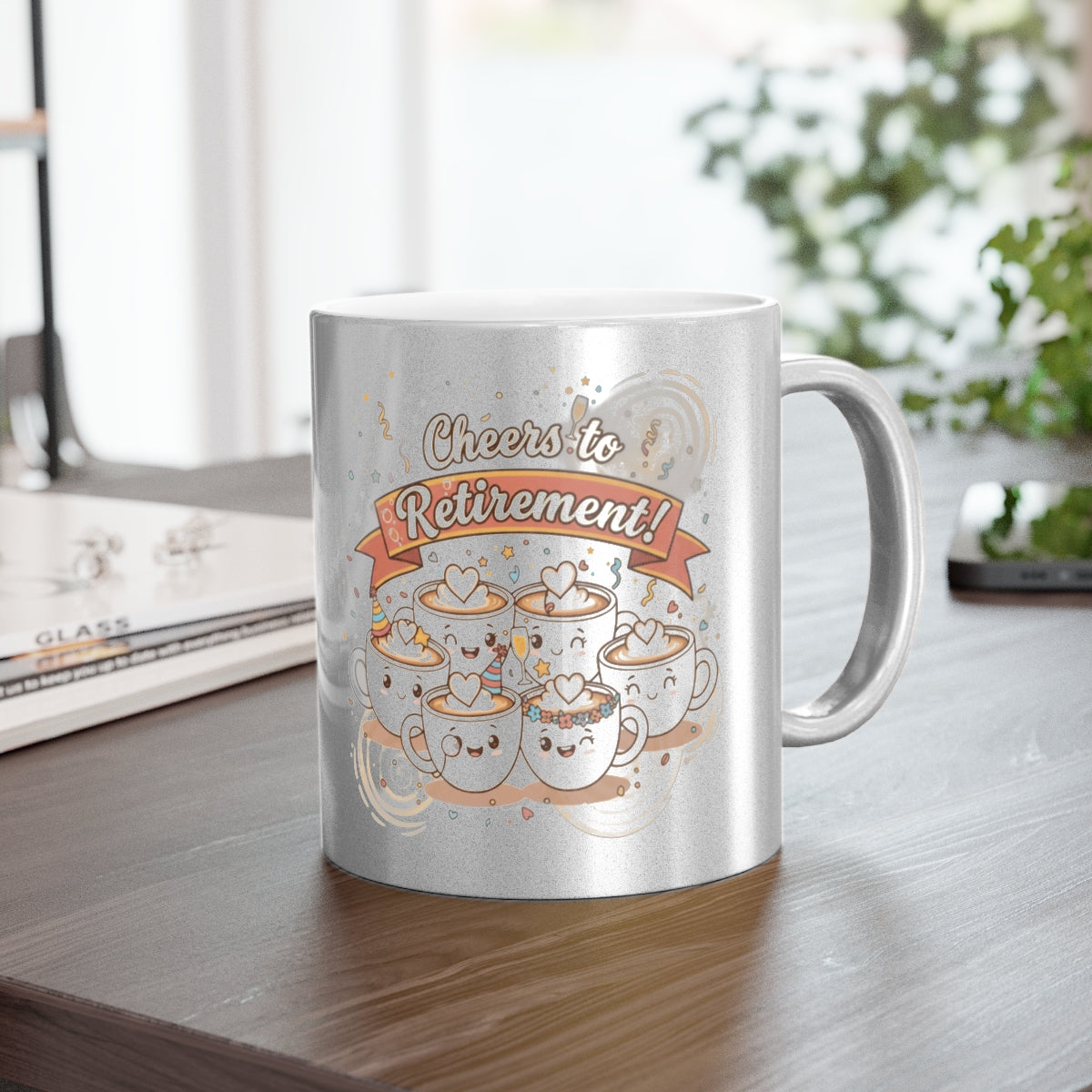Cheers to Retirement Celebration Coffee Mug