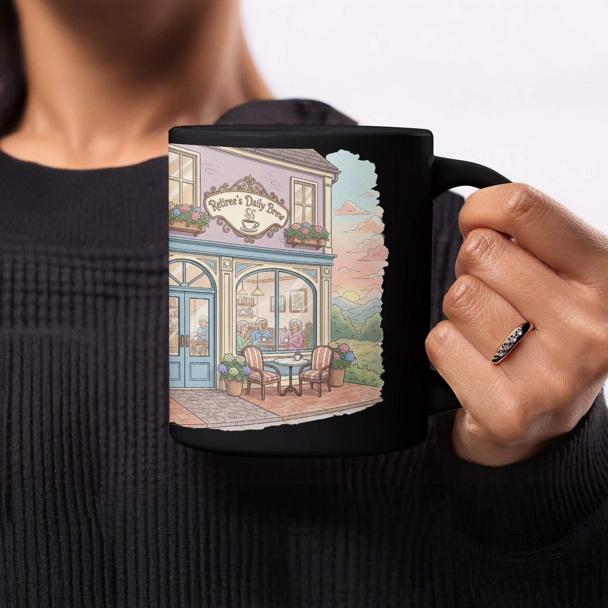 Reverie's Daily Brew Art Mug for Cozy Mornings