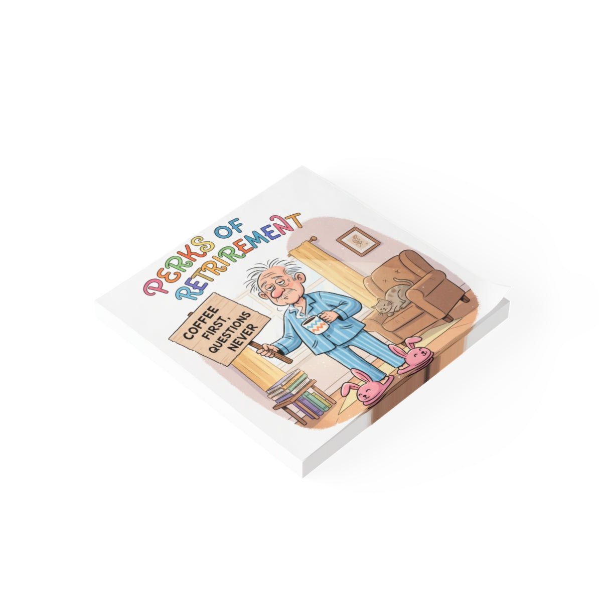 Funny Perks of Retirement Humorous Wall Art