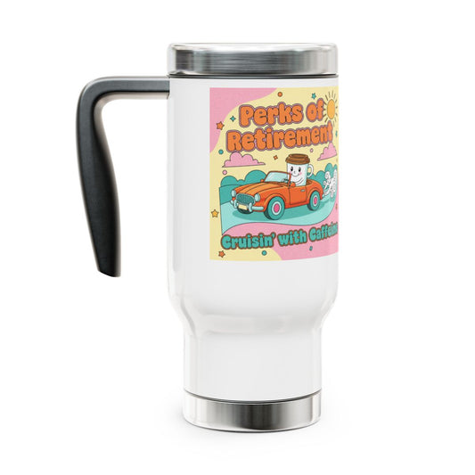 Perks of Retirement Cruisin With Caffeine Mug