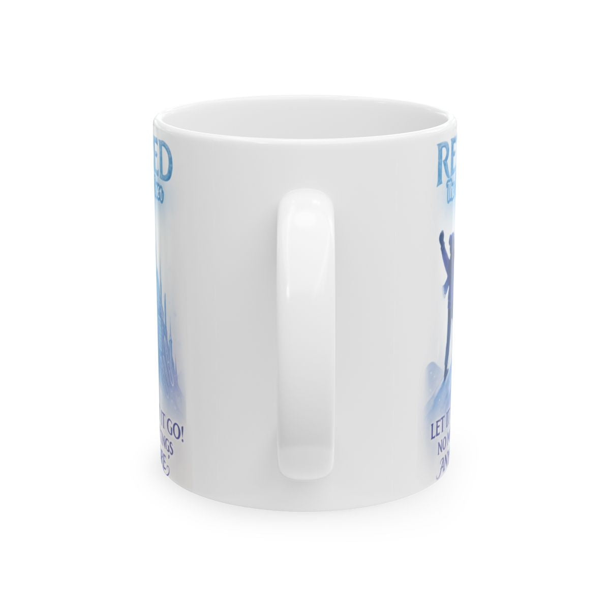 Retired Not My Problem Let it Go Funny Coffee Mug