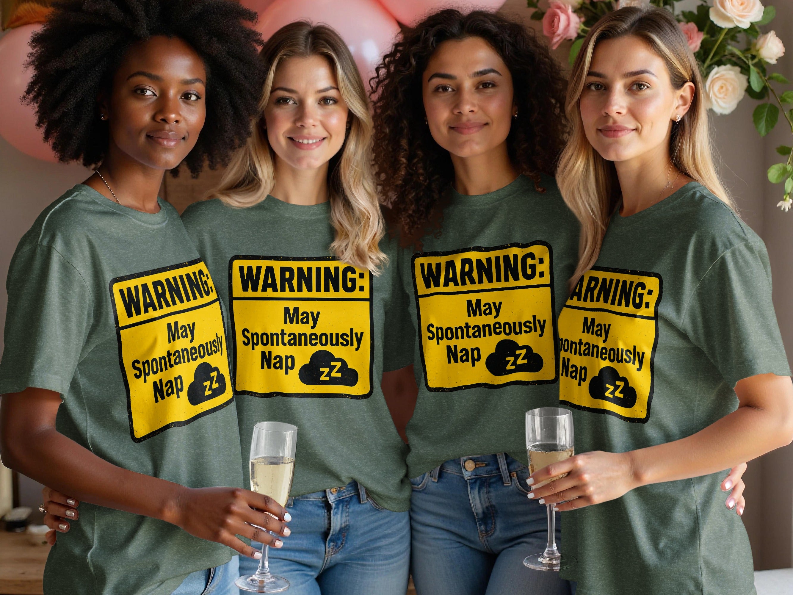 WARNING May Spontaneously Nap | Dark Heaterh Color Bella T-Shirts - Retiree Gifts Retirement Party