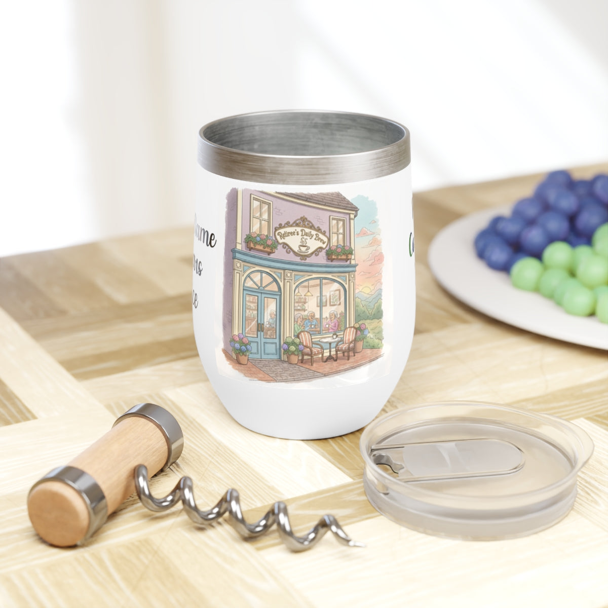 Charming Floral Shop Insulated Drinkware Gift Idea