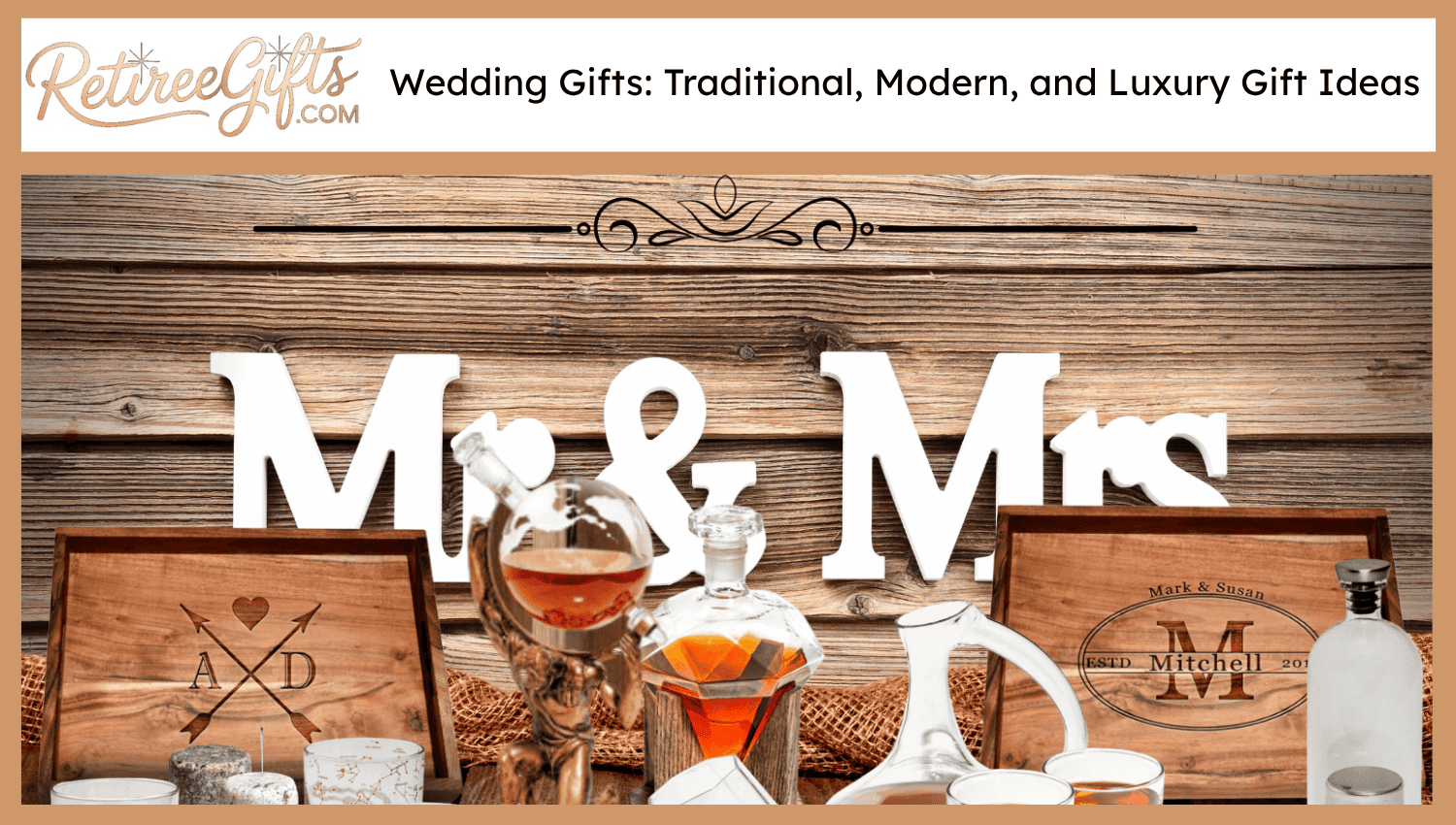 Wedding Gifts: Traditional, Modern, and Luxury Gift Ideas
