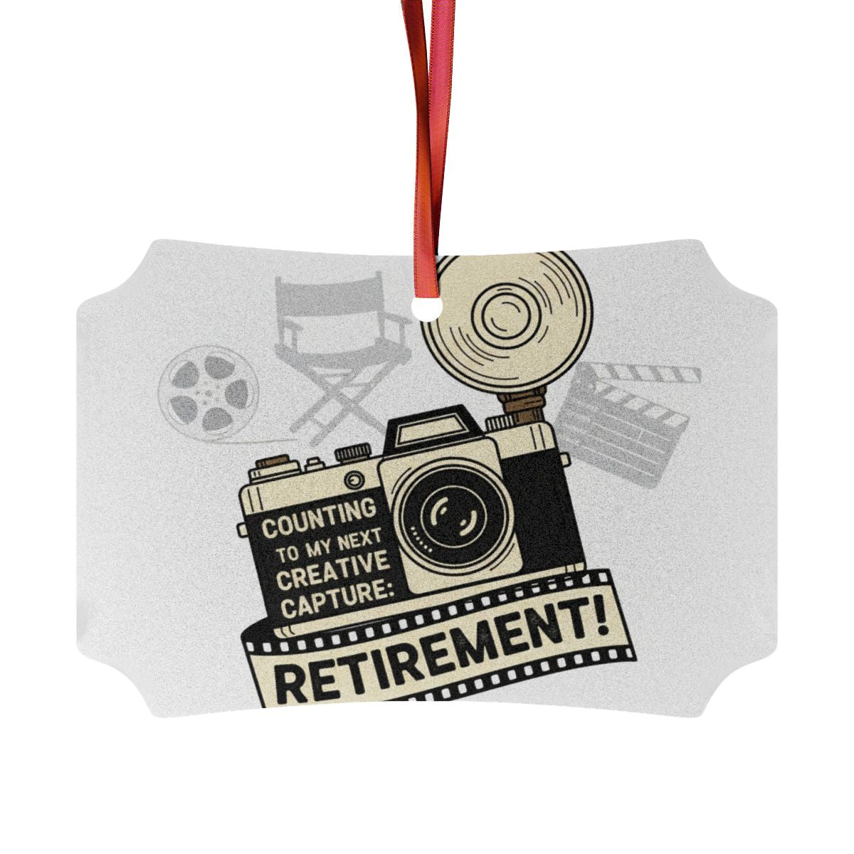 Counting To Next Creative Capture Retirement Hobby Custom Cur Ornaments - Retiree Gifts Retirement Party