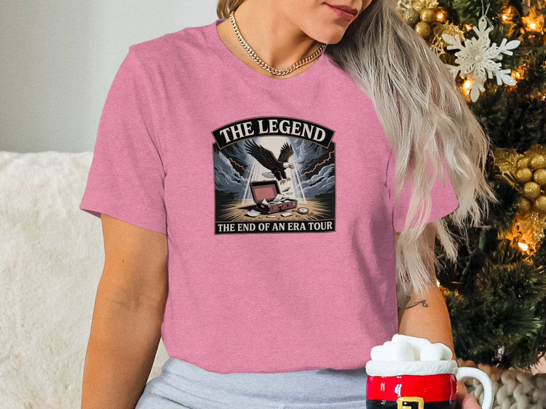 The Legend End Of An Era Tour | Retiring Gift | Soft Color Bella T-Shirts - Retiree Gifts Retirement Party