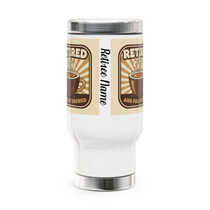 Retired Fully Brewed Personalized Tumbler Product