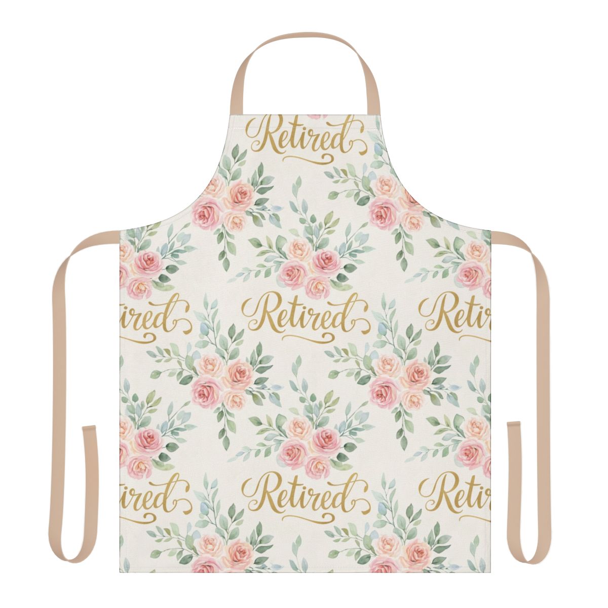 Retired Floral Pattern Design Apron Product