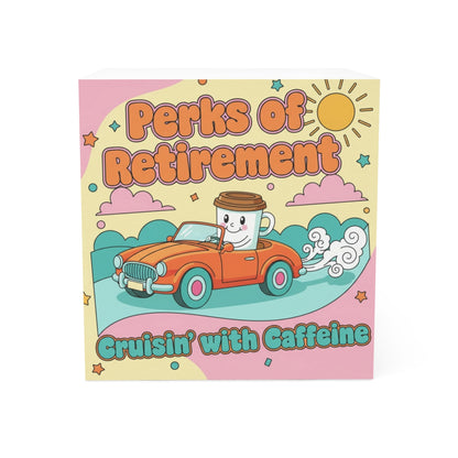 Perks of Retirement Cruisin' with Caffeine product