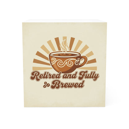 Retired and Fully Brewed Coffee Lover's Delight