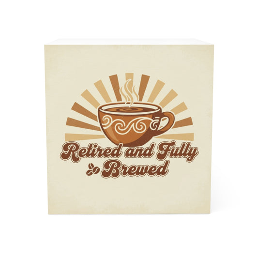 Retired and Fully Brewed Coffee Lover's Delight