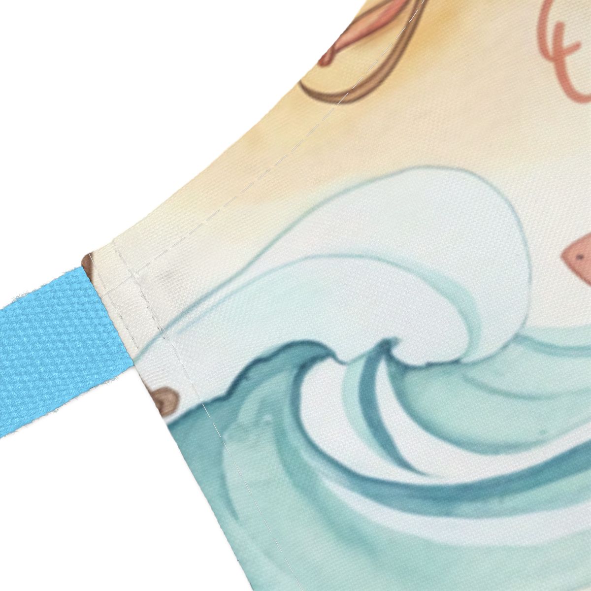 Beach Days Wave Design Apron for Fun Cooking