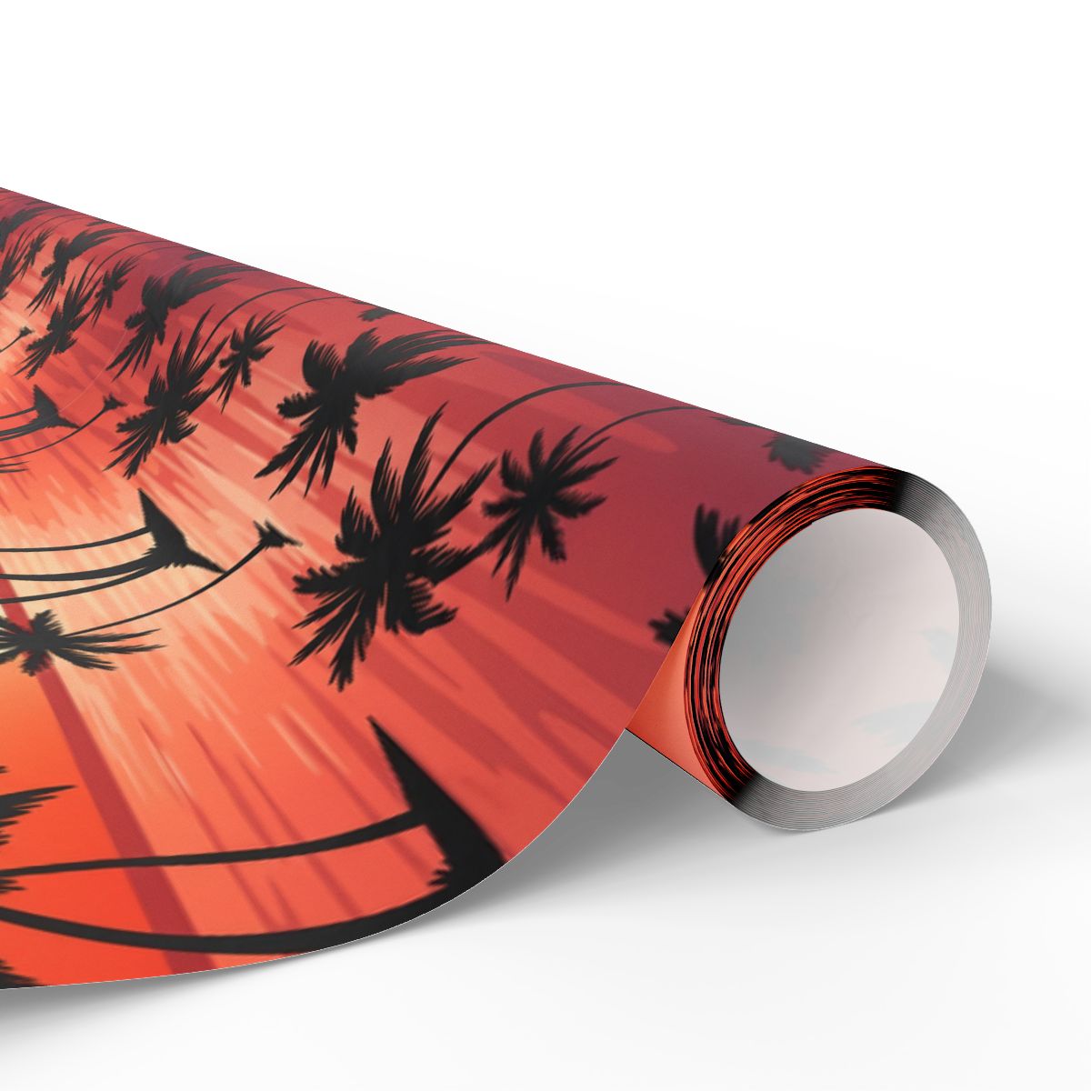 Sunset Palm Trees Scenic Wall Art Poster product type