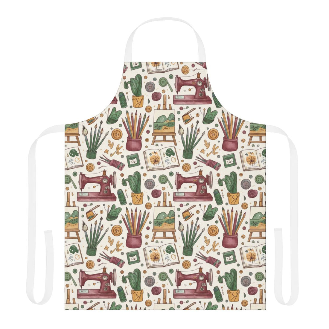 Handmade Retro Style Kitchen Gardening Apron