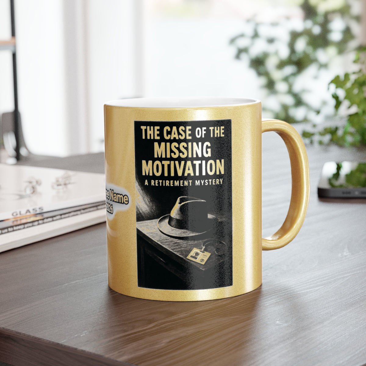 The Case of The Missing Motivation Mystery mug