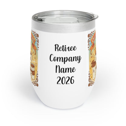 Retiree Company Name 2026 Personalized Gift Tumbler