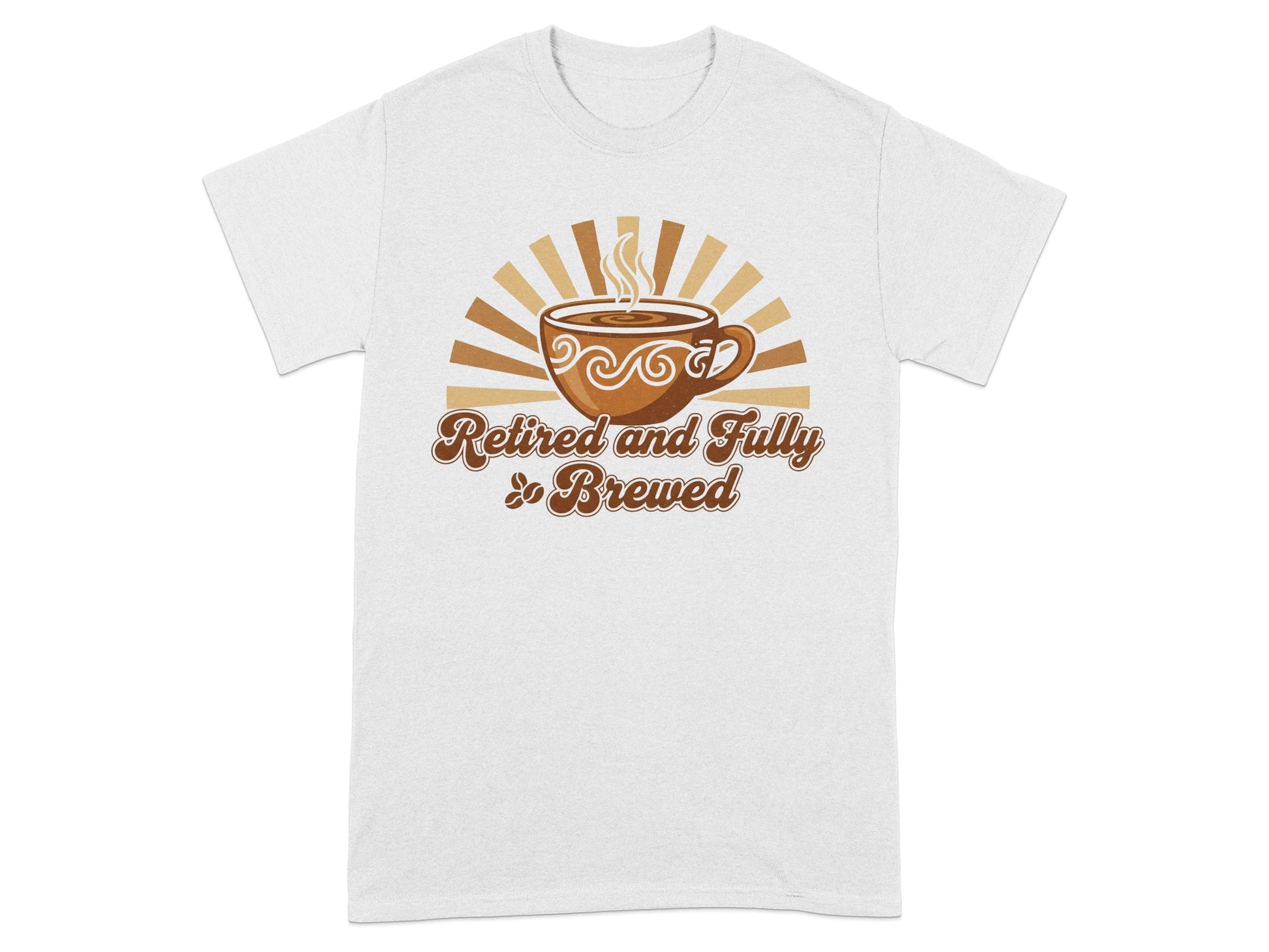 Retired and Fully Brewed Graphic T-Shirt