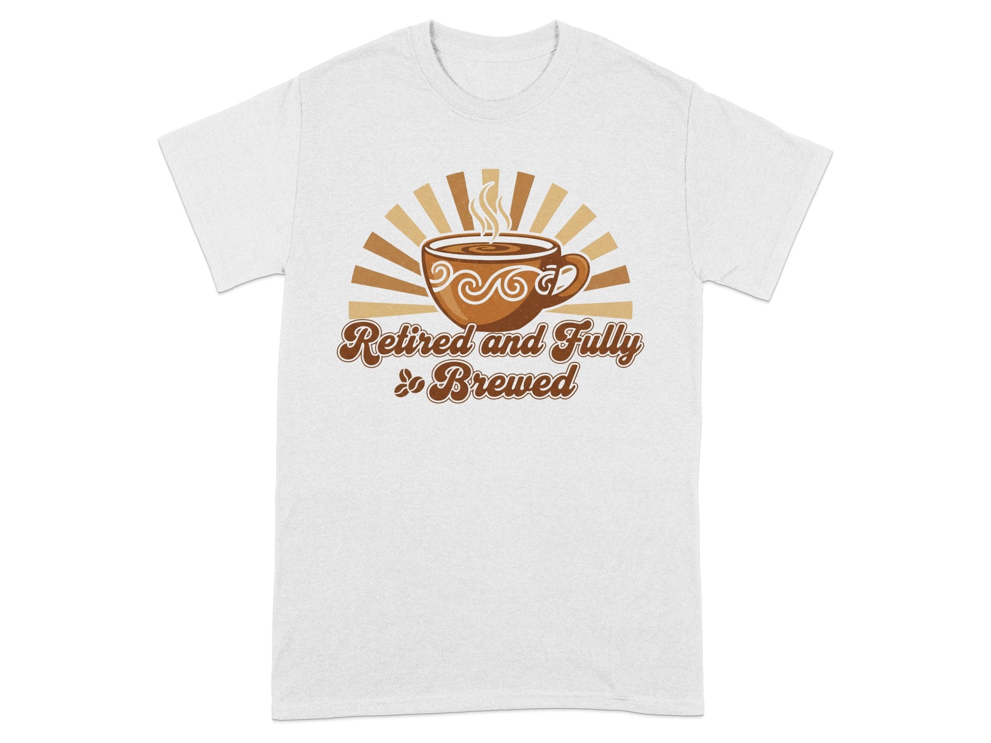 Retired and Fully Brewed Graphic T-Shirt