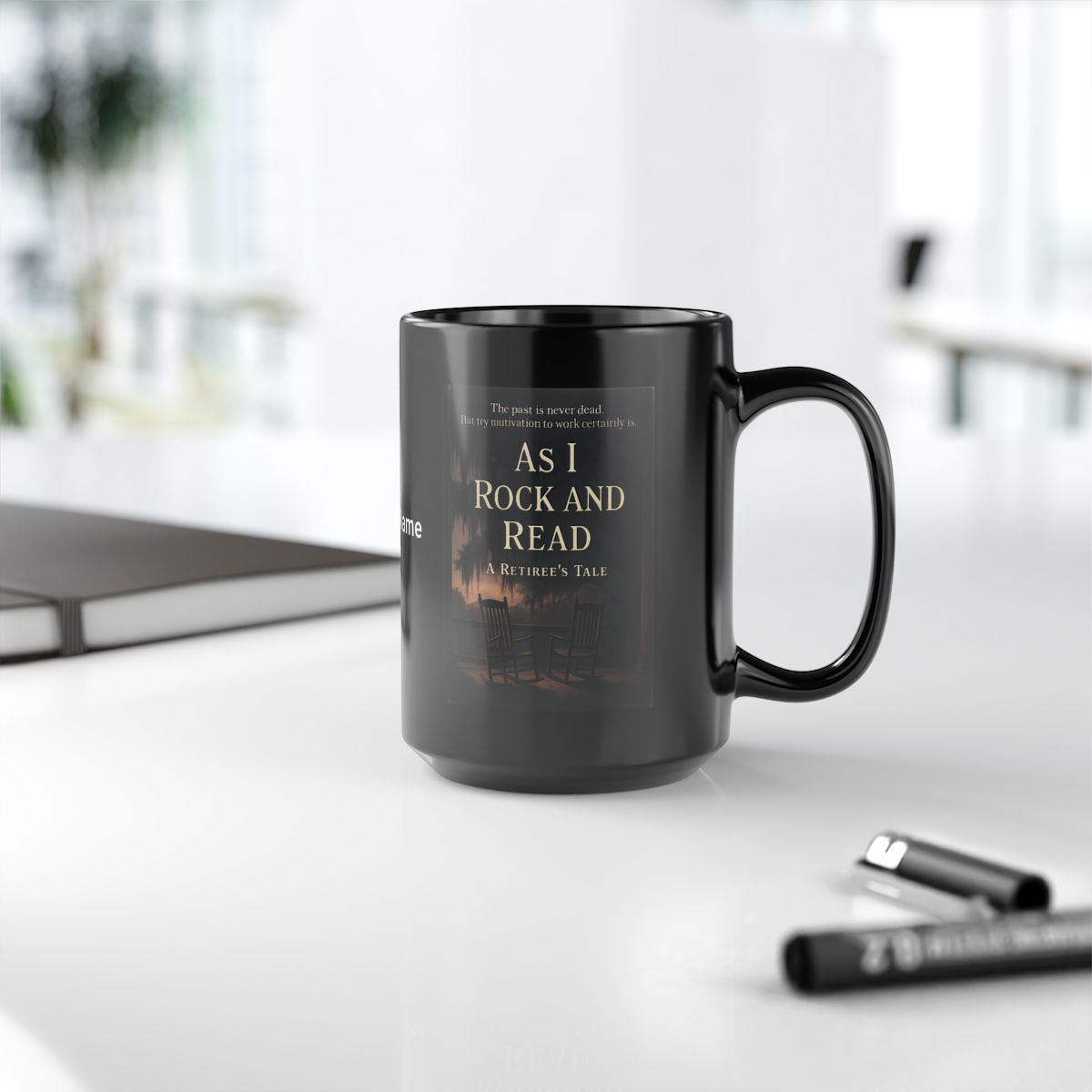 As I Rock And Read A Retiree's Tale Mug