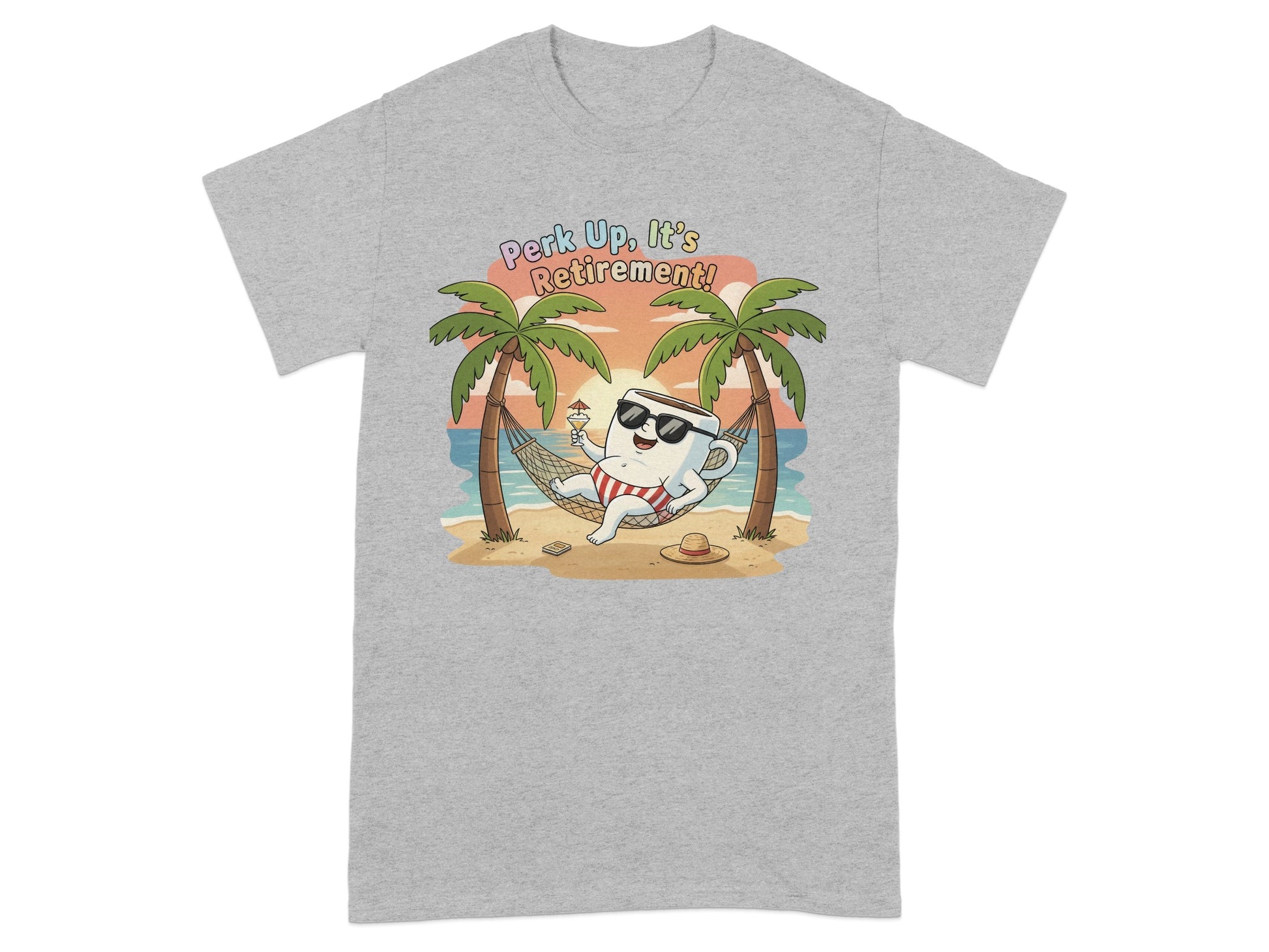 Fun Retirement Theme Graphic Men's T-Shirt