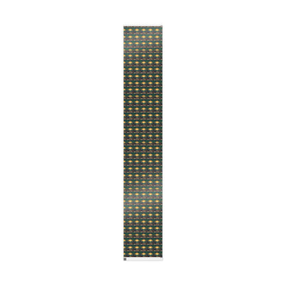 Yellow and Black Patterned Wallpaper Roll product type