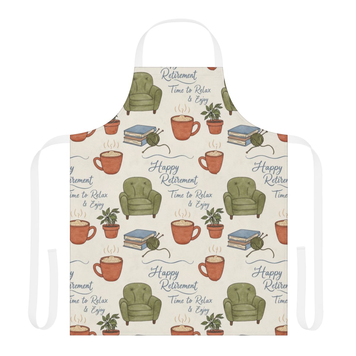 Happy Retirement Time to Relax and Enjoy Apron