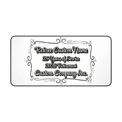 Retiree Custom Name 25 Years of Service 2026 Retirement