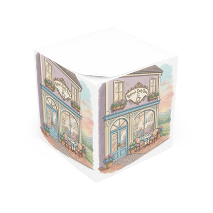 Charming Bakery Shop Scene on Decorative Box