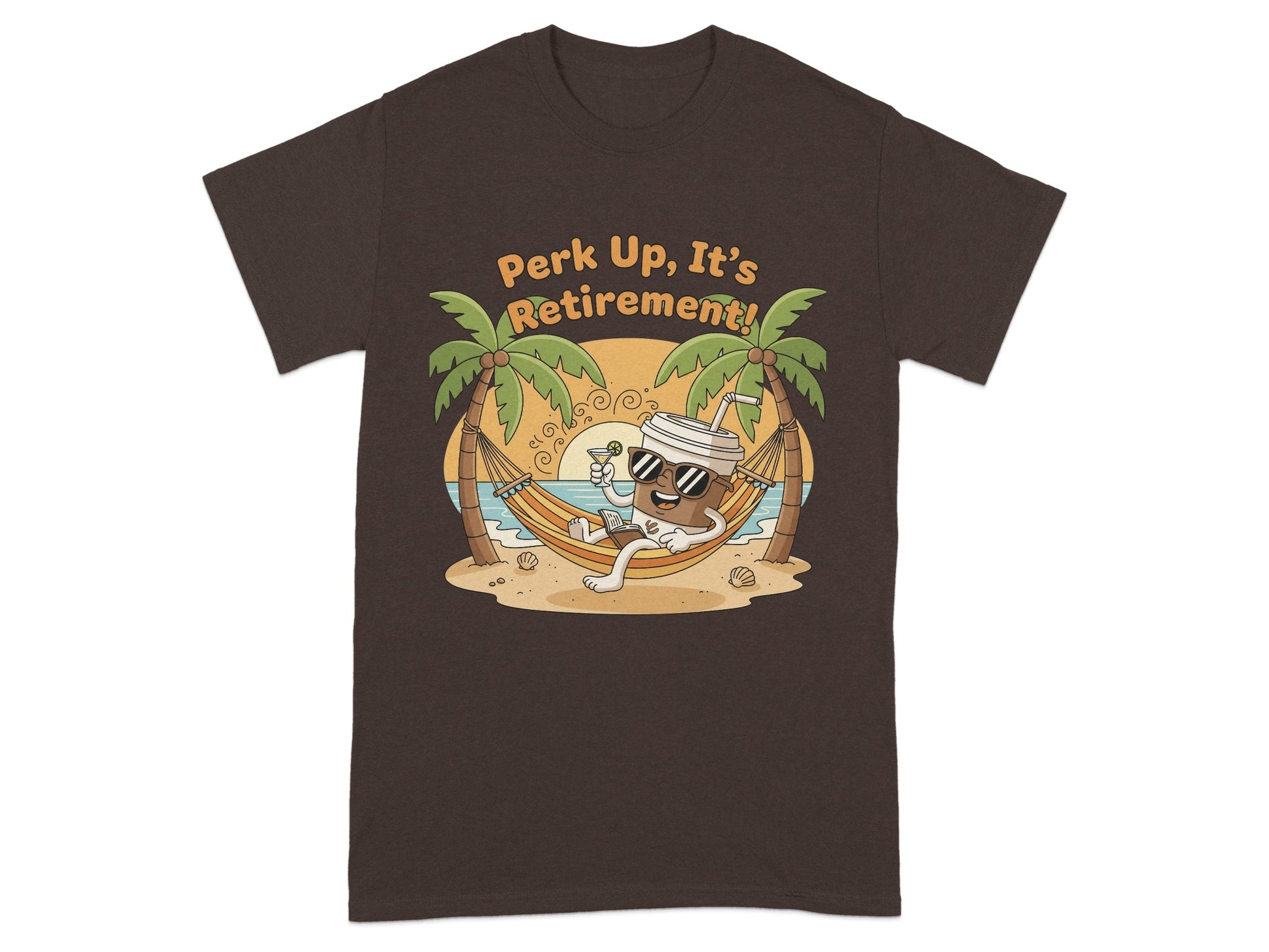 Perk Up Its Retirement Stylish Graphic Tee