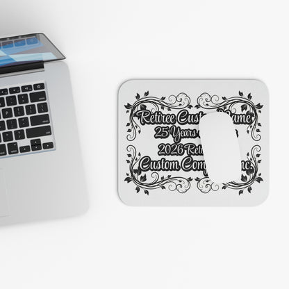Personalized Retirement Celebration Mouse Pad