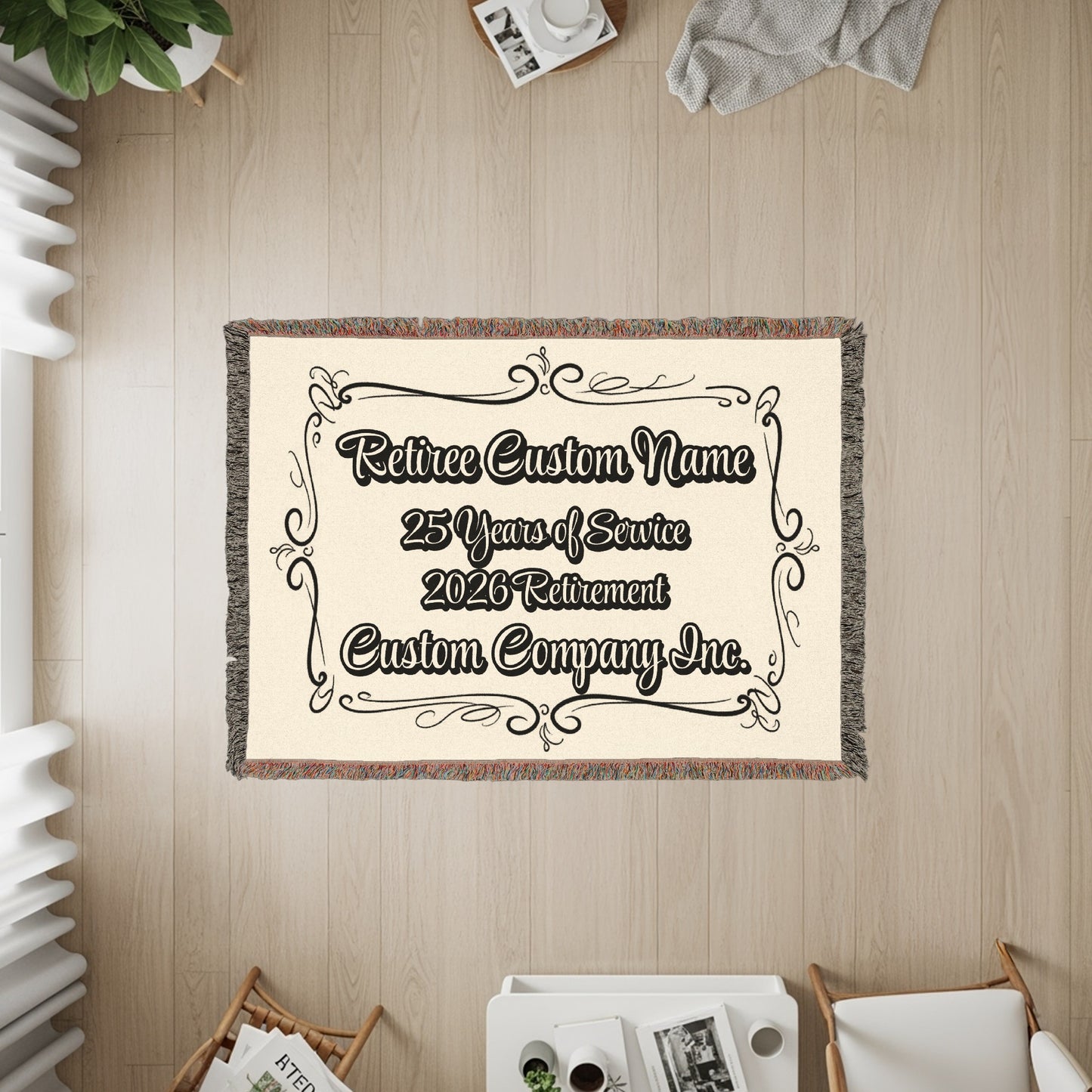 Celebrate 25 Years of Service with Custom Retirement product