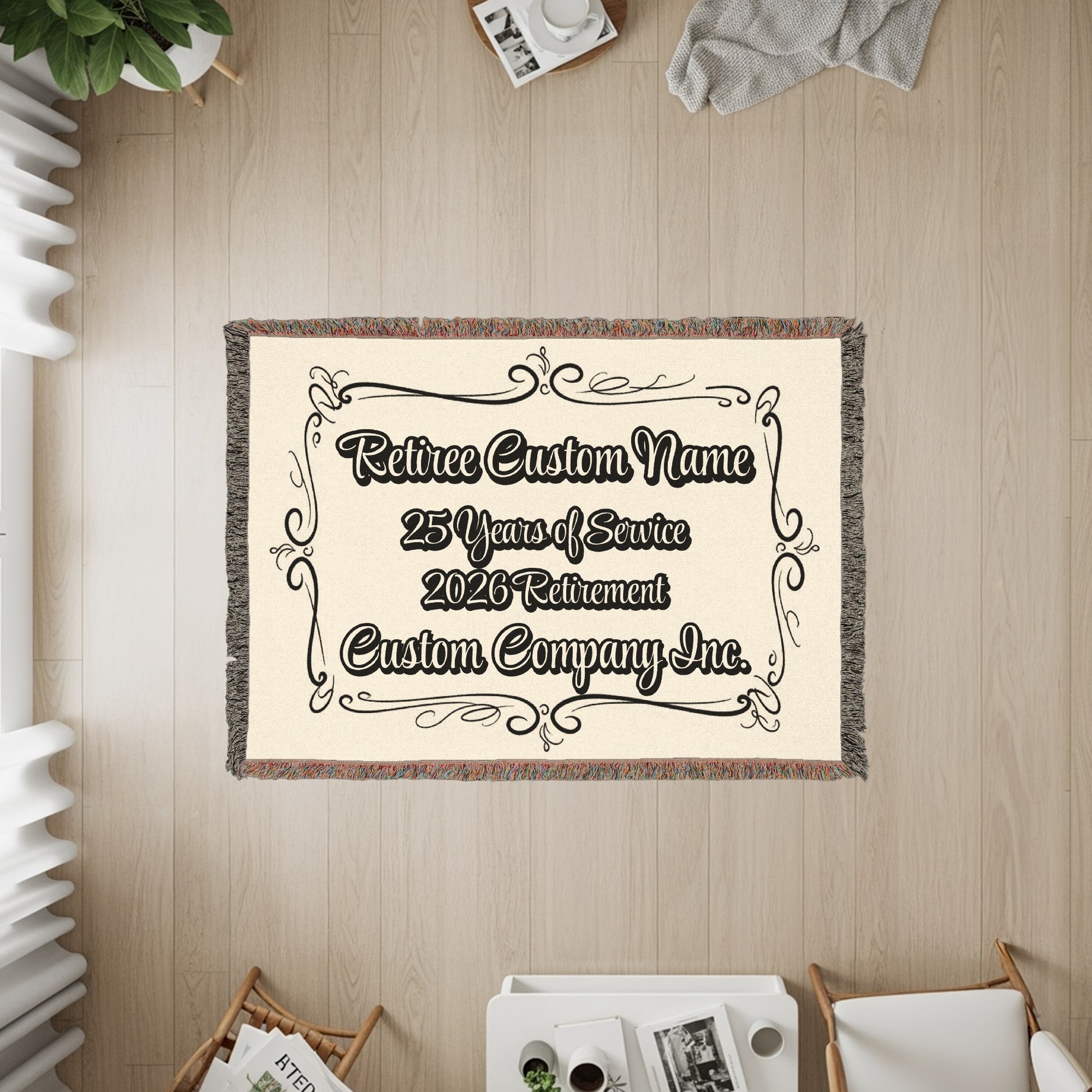 Celebrate 25 Years of Service with Custom Retirement product