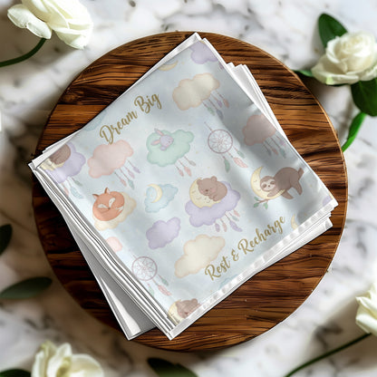 Dream Big Rest Recharge Baby Blanket Nursery Decor