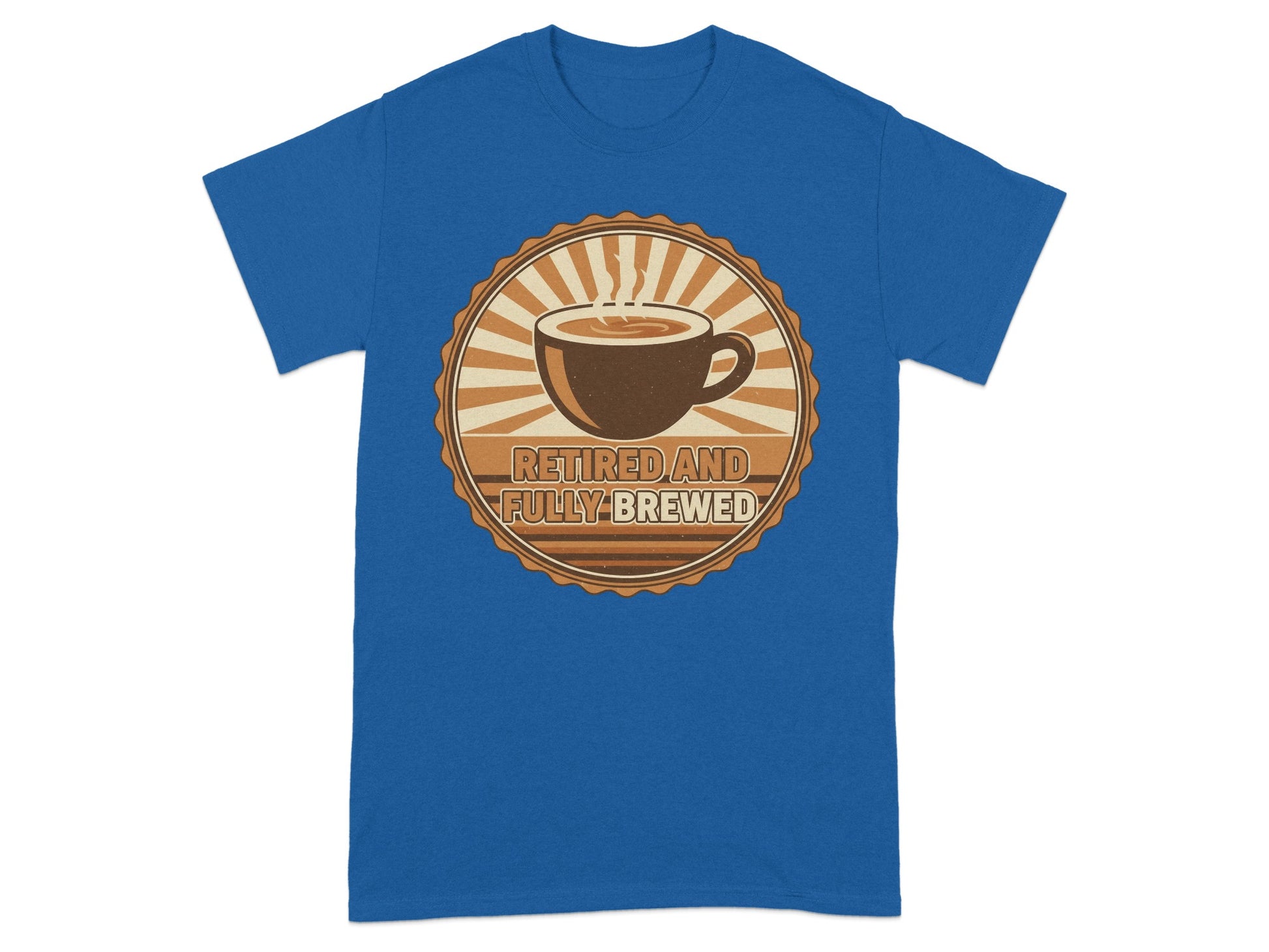 Retired and Fully Brewed Coffee Lover T-shirt