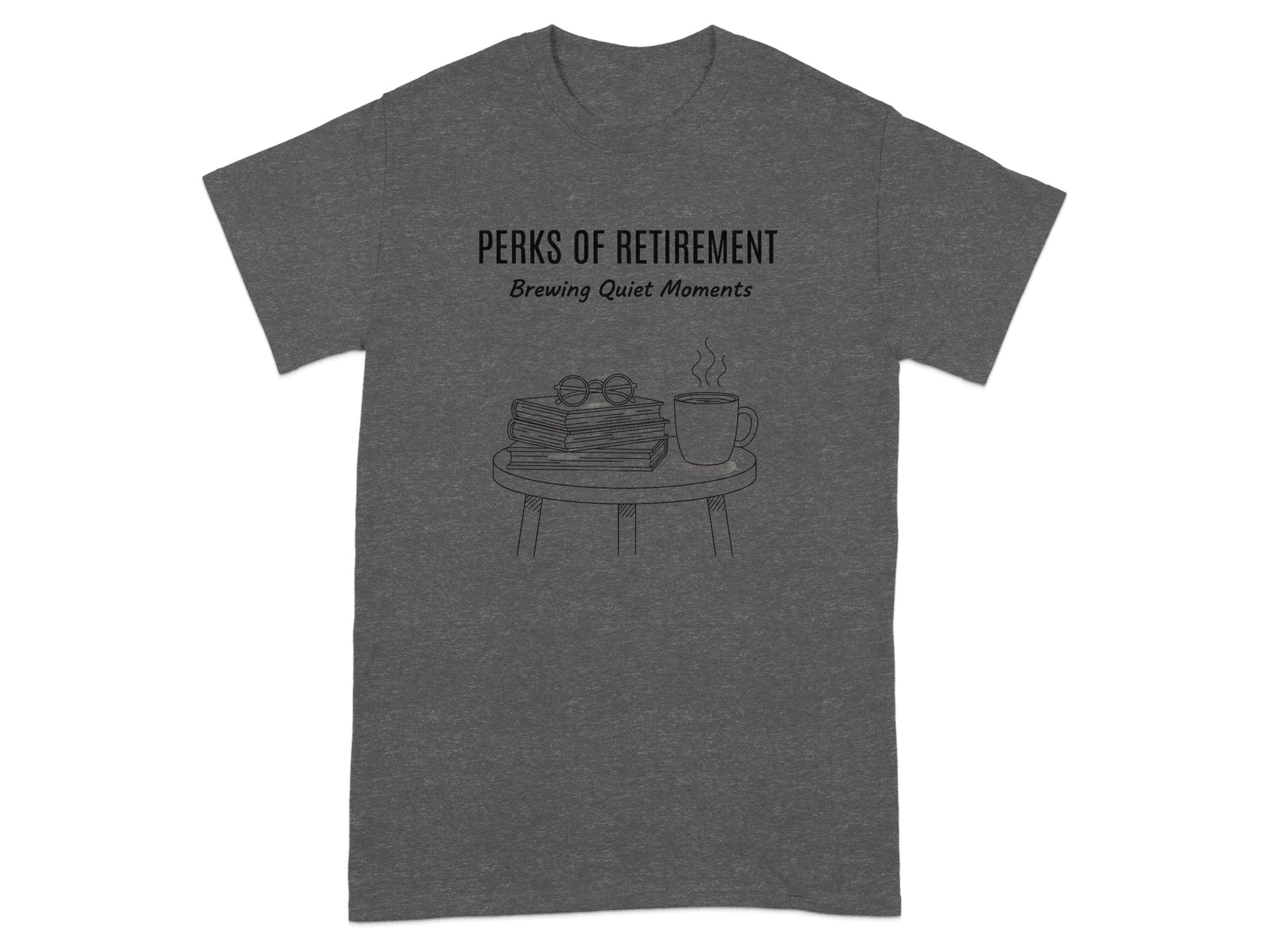 Perks of Retirement Brewing Quiet Moments shirt