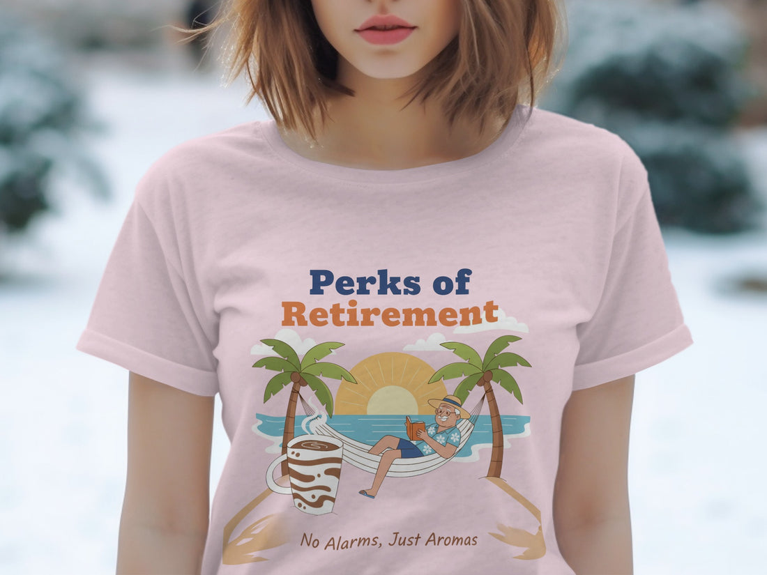 Perks of Retirement No Alarms Just Aromas Shirt