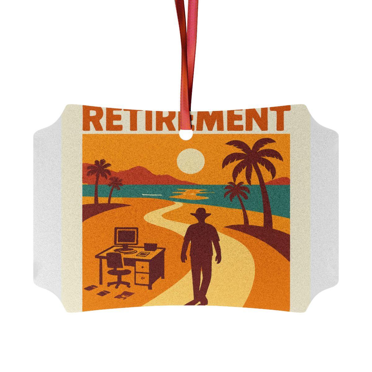 Retirement Ornaments | Celebrate Your New Journey - Retiree Gifts Retirement Party