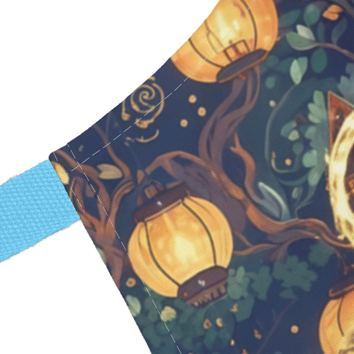 Enchanting Lanterns Evening Theme Pillow Cover